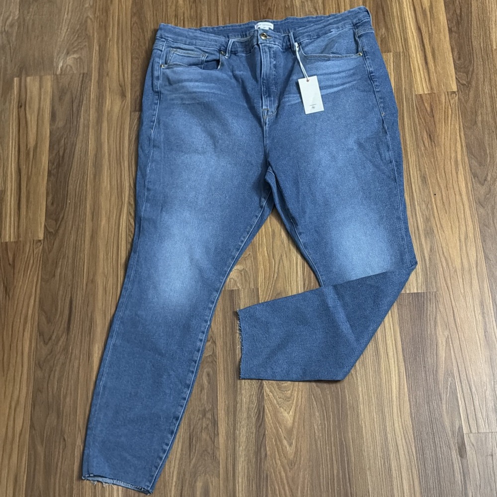 NWT Good American Good Legs Skinny Sculpting Jeans Women's Sz 24 Stretch